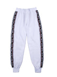SSY(エスエスワイ) wide tape jogger white