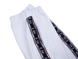 SSY(エスエスワイ) wide tape jogger white