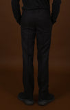 SSY(エスエスワイ)  wool milano slacks black