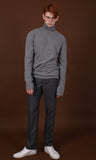 SSY(エスエスワイ)  wool milano slacks grey