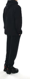 SSY(エスエスワイ)  webbing belt heavy cotton jogger pants black