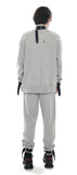 SSY(エスエスワイ)  webbing belt heavy cotton jogger pants grey