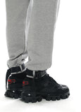 SSY(エスエスワイ)  webbing belt heavy cotton jogger pants grey