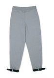SSY(エスエスワイ)  webbing belt heavy cotton jogger pants grey