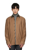 SSY(エスエスワイ)  brown flannel shirt