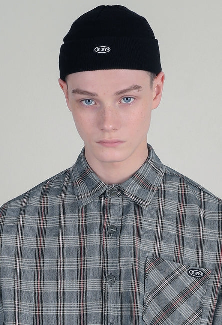 SSY(エスエスワイ)  ssy glen wide shirt grey