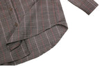 SSY(エスエスワイ)  ssy glen wide shirt brown