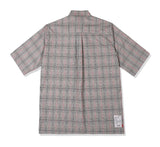 SSY(エスエスワイ)  indie pink line check half shirt