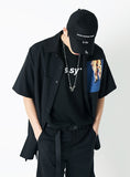 SSY(エスエスワイ)  burning mannequin half shirt