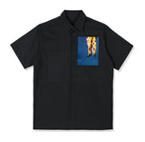 SSY(エスエスワイ)  burning mannequin half shirt