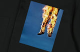 SSY(エスエスワイ)  burning mannequin half shirt