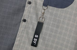 SSY(エスエスワイ)  3 color half and half shirt