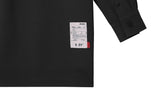 SSY(エスエスワイ)  heavy oversize zippered shirt jacket black