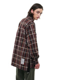 SSY(エスエスワイ)  prime oversize sunset check shirt