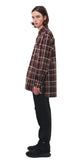 SSY(エスエスワイ)  prime oversize sunset check shirt