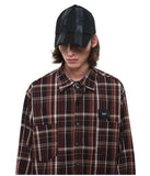 SSY(エスエスワイ)  prime oversize sunset check shirt