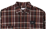 SSY(エスエスワイ)  prime oversize sunset check shirt