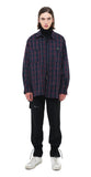 SSY(エスエスワイ)  prime oversize lazer check shirt