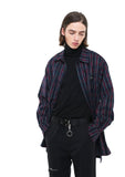 SSY(エスエスワイ)  prime oversize lazer check shirt