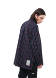 SSY(エスエスワイ)  prime oversize lazer check shirt