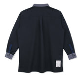 SSY(エスエスワイ)  COLOR TRIPLE SHIRT BLACK