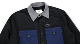 SSY(エスエスワイ)  COLOR TRIPLE SHIRT BLACK