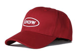 KND(ケイエンド) KNDW LOGO TWILL COTTON CAP RED