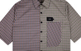 SSY(エスエスワイ)  HALF & HALF 1/2 SHIRT WAFFLE