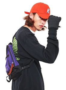 KND(ケイエンド) K LOGO TWILL COTTON CAP ORANGE