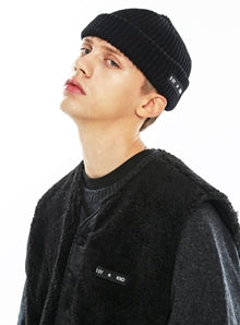 KND(ケイエンド) LABEL KNIT WATCH CAP 4 COLOR