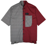 SSY(エスエスワイ)  HALF & HALF 1/2 SHIRT GLEN