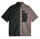 SSY(エスエスワイ)  HALF & HALF 1/2 SHIRT SQUARE