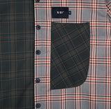 SSY(エスエスワイ)  HALF & HALF 1/2 SHIRT SQUARE