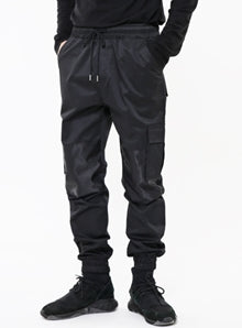 KND(ケイエンド) EXCLUSIVE SECTION JOGGER PANTS BK