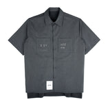 SSY(エスエスワイ)  ADD ME HALF SHIRT GREY