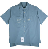 SSY(エスエスワイ)  add me half shirt sky blue