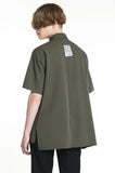 SSY(エスエスワイ)  iron tip half shirt khaki