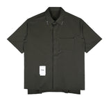 SSY(エスエスワイ)  iron tip half shirt khaki