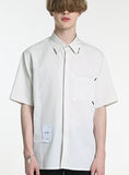 SSY(エスエスワイ)  IRON TIP HALF SHIRT IVORY