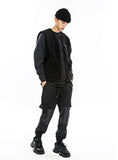 KND(ケイエンド) EXCLUSIVE CARGO JOGGER PANTS-K BK