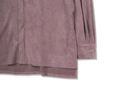 SSY(エスエスワイ)   collar & pocket hand work iron tip shirt pink