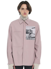 SSY(エスエスワイ)  halloween boy pocket tip shirt pink