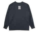 SSY(エスエスワイ)  v-neck iron tip shirt charcoal