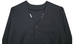 SSY(エスエスワイ)  v-neck iron tip shirt charcoal