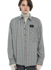 SSY(エスエスワイ)  rainbow check basic shirt