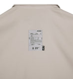 SSY(エスエスワイ) double pocket side tip shirt beige