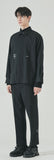 SSY(エスエスワイ) double pocket side tip shirt black