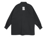 SSY(エスエスワイ) double pocket side tip shirt black