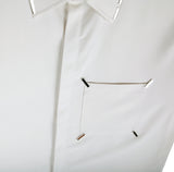 SSY(エスエスワイ)   iron tip half shirt ivory