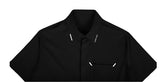 SSY(エスエスワイ)  iron tip half shirt black